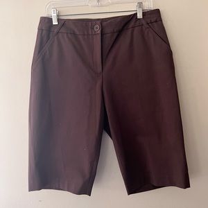 Elliott Lauren Brown Bermuda Shorts , size 8